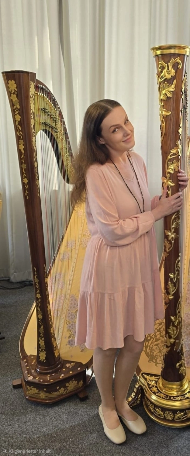Tatjana Gribbe - Harfenistin mit Herz