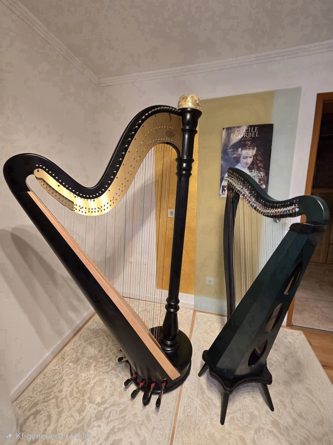 Tatjana Gribbe - Harfenistin mit Herz - Harpen