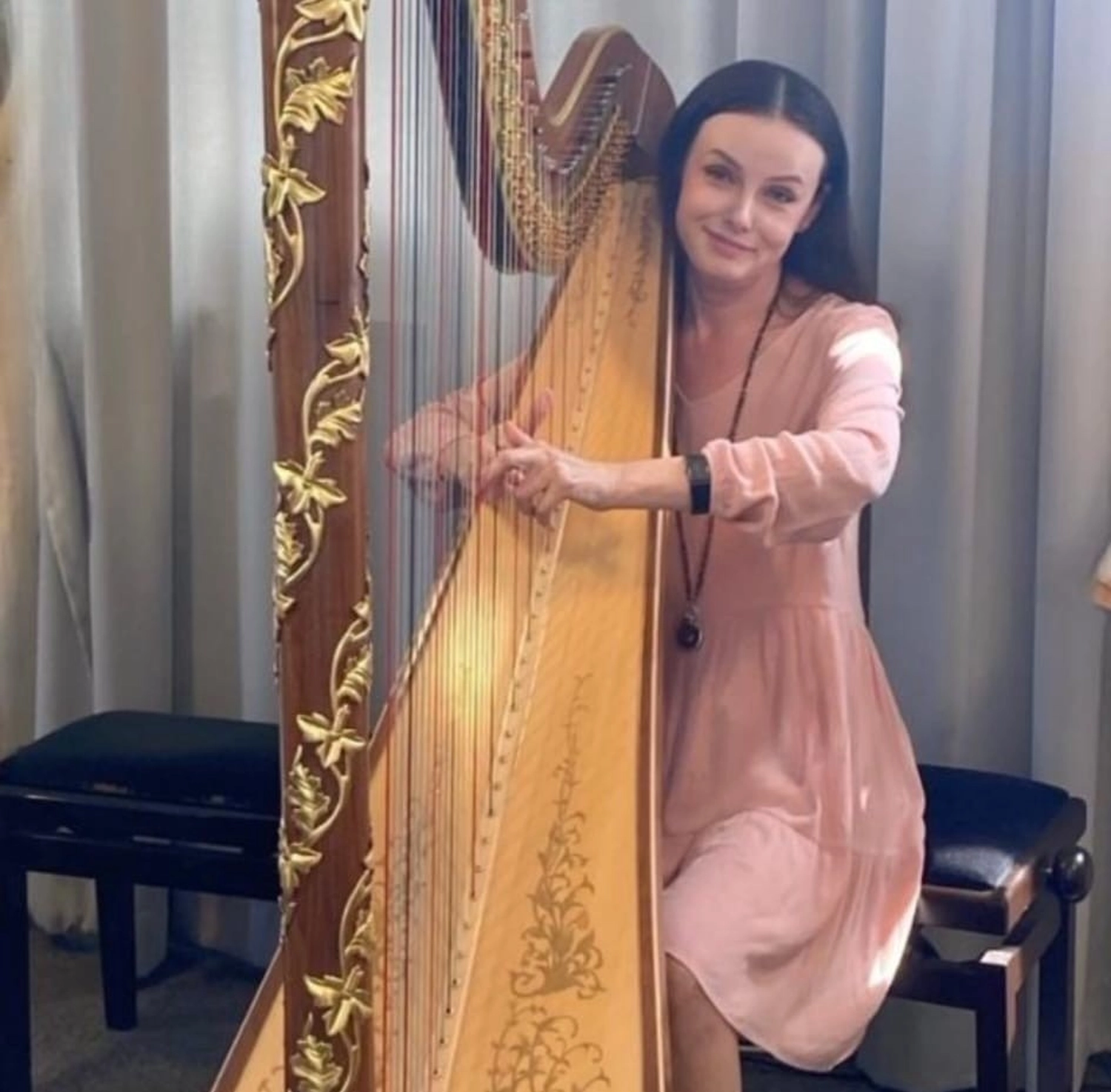 Tatjana Gribbe - Harfenistin mit Herz